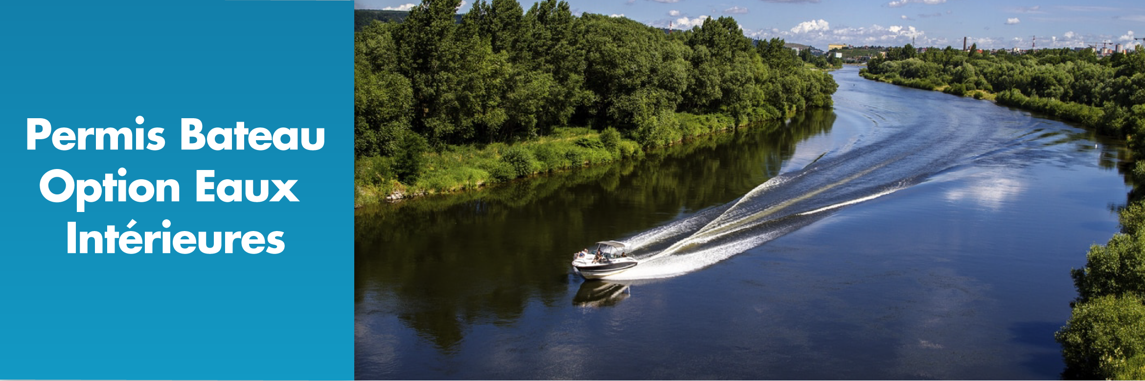 Partez sur les canaux grâce au permis OEI, appelé couramment le permis fluvial !